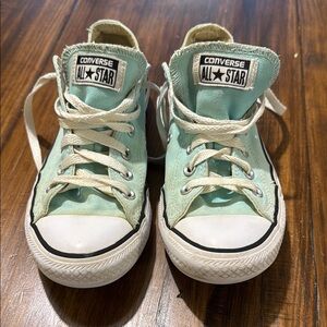 Converse Mint Green Low-Top Sneakers Size 8